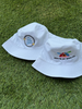 Time to walk your dog. Perfect bucket hat to shade sunny days when you go for walks with your dog. Based in UAE. Reversible double sided hat.