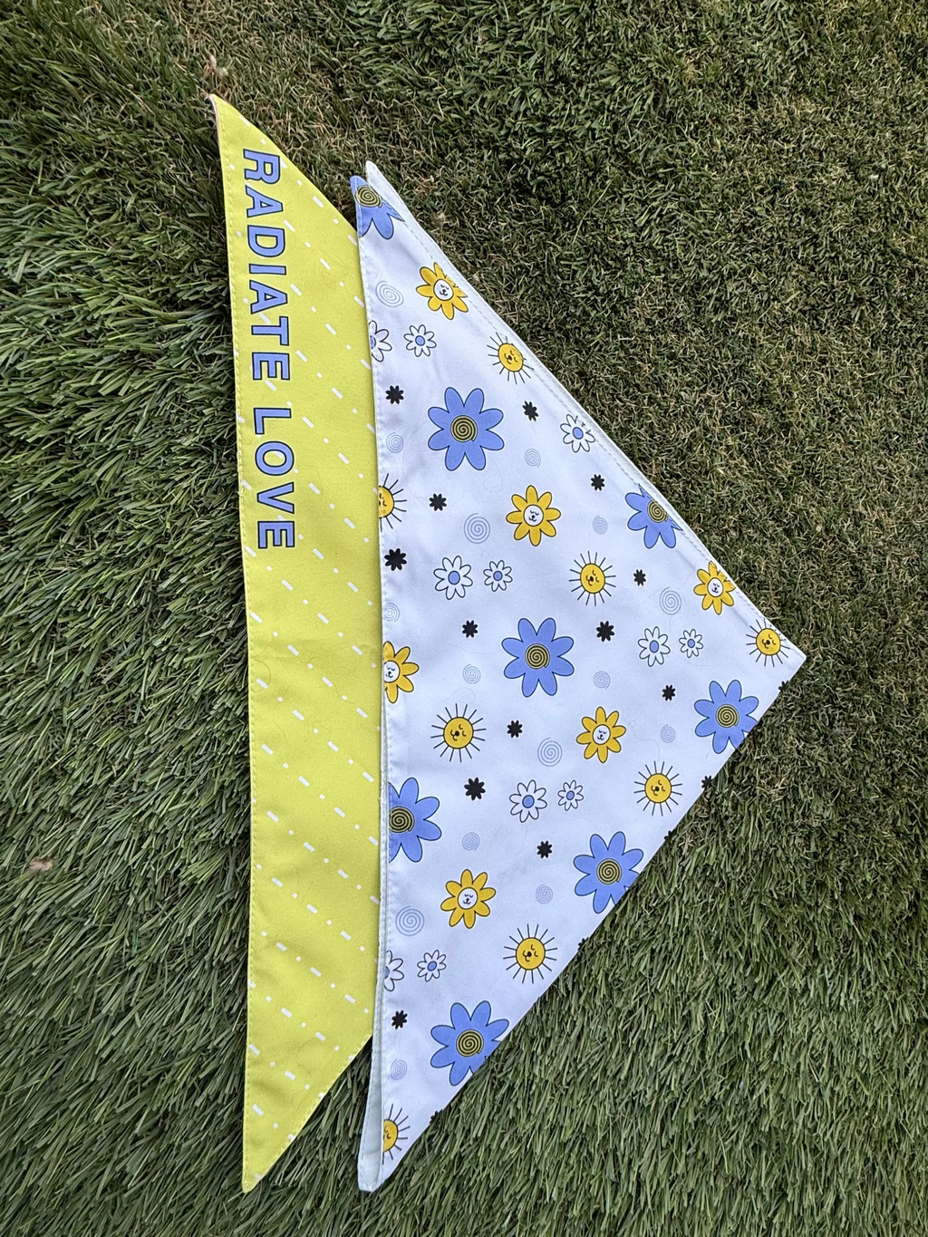 Dog walking matching bandana for human and dog merch. Reversible bandanas! 2 in 1! Match your pup! Go for a walk! Based in UAE