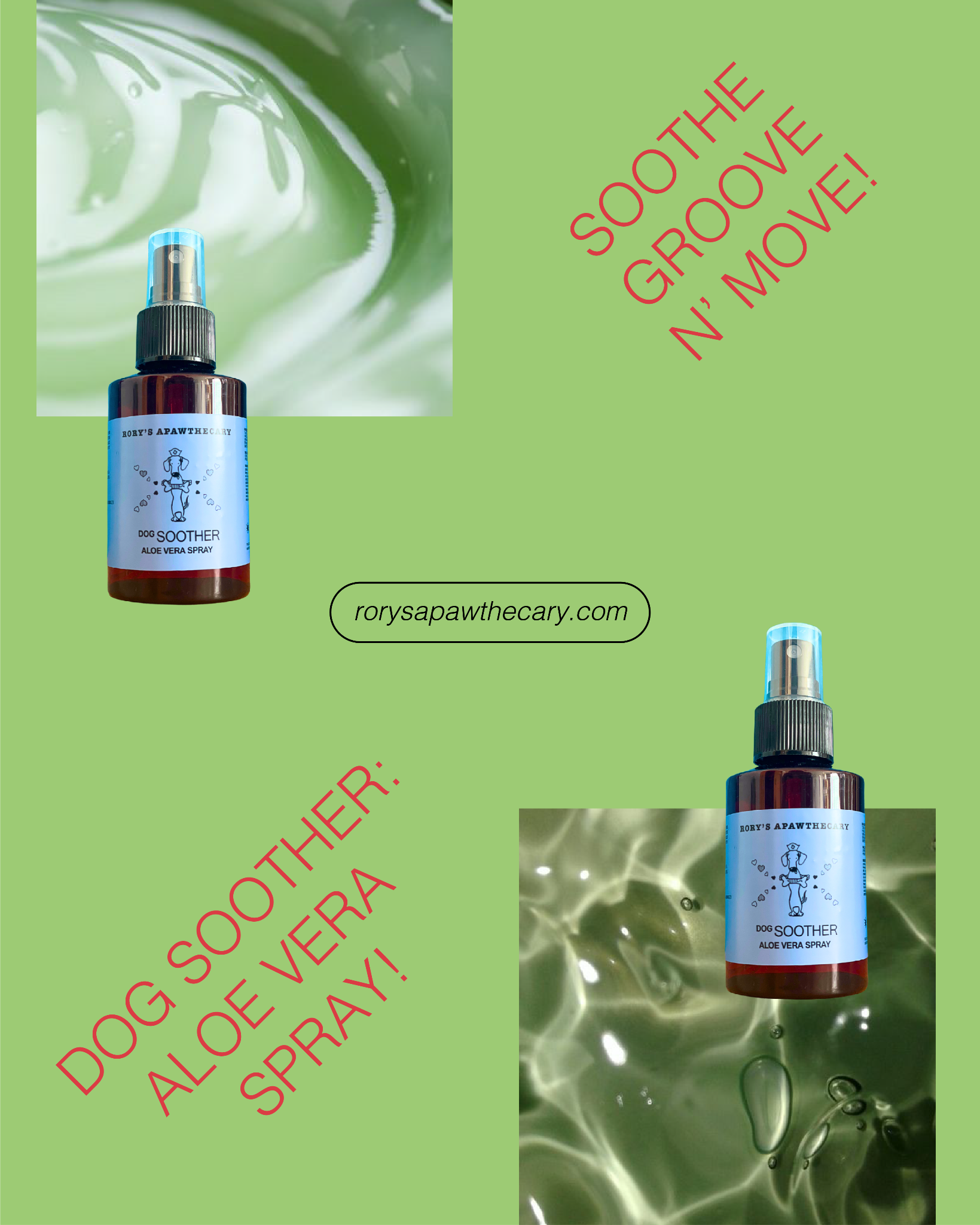 Dog soothing aloe vera spray for sensitive skin for every dog’s first aid kit. Non toxic, plant based, organic, all natural. Based in UAE.