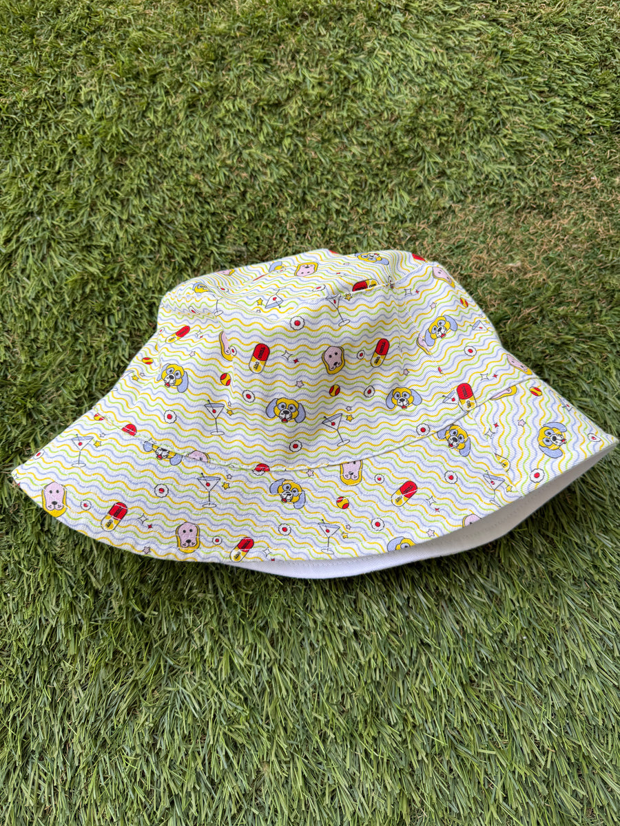 DOG WALKING HAT for you (& matching bandana for your pup)
