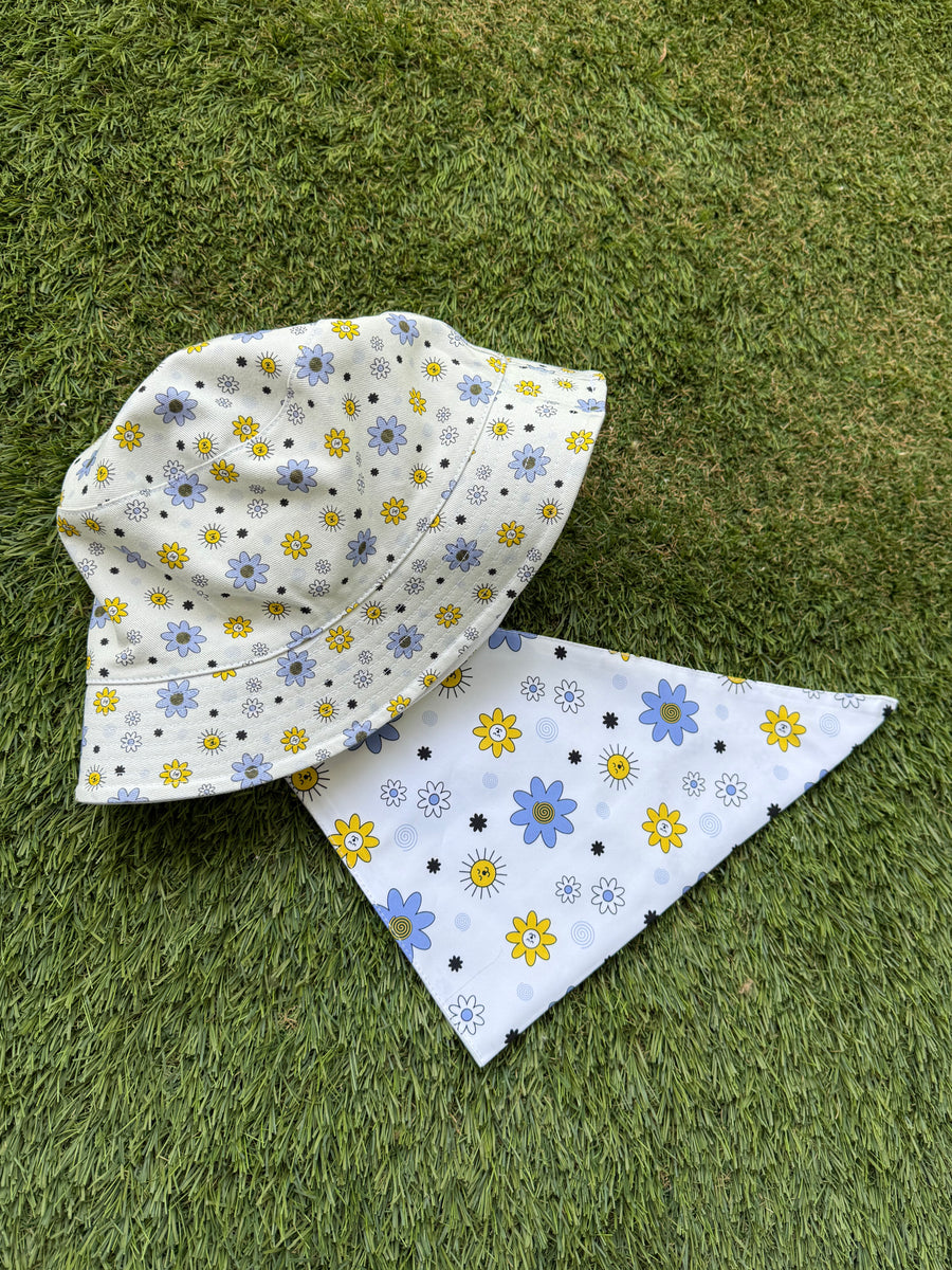 DOG WALKING HAT for you (& matching bandana for your pup)